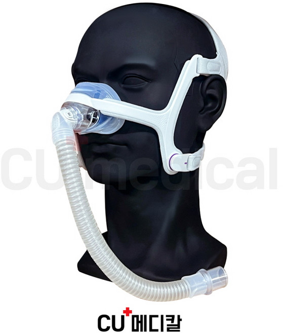 [CU메디칼] 레스메드 양압기 마스크 N20 / 나잘마스크 / 코형 / BMC 호환 / RESMED, M, 1개