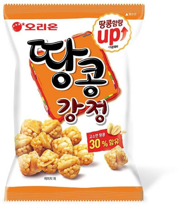 오리온 땅콩강정 80g, 54개