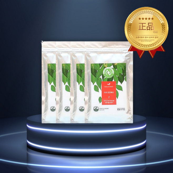 라라코리아 천연 라라헤나, 내추럴오렌지, 1개