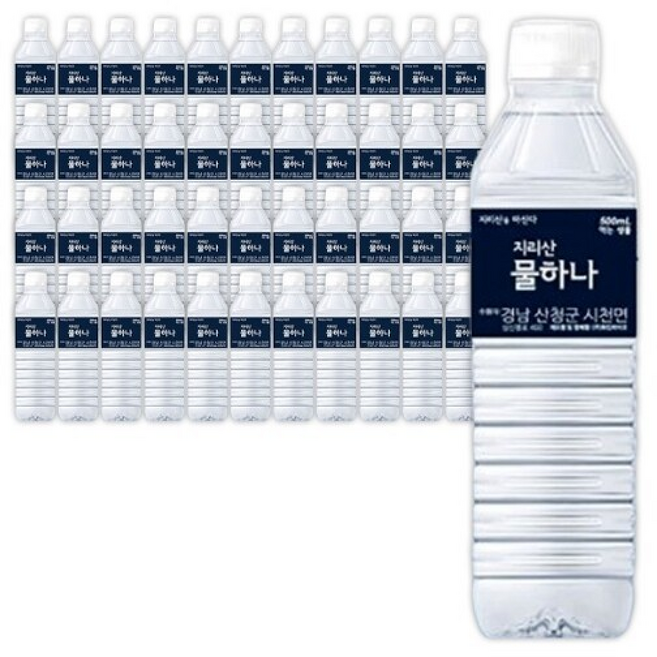 이푸른 지리산 물하나 생수, 2L, 6개