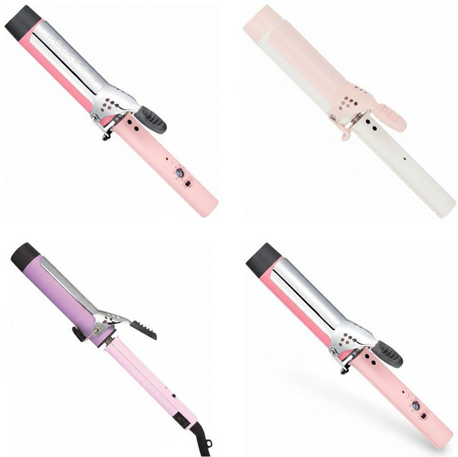 보다나 23년형 프리볼트 글램웨이브 봉고데기 36mm, White, Bong FD36