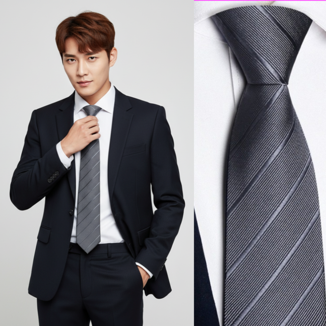 메리레이디 슬림 지퍼 자동넥타이 3컬러