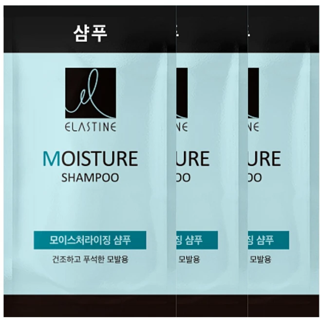 엘라스틴 모이스처라이징 일회용 샴푸 8ml, 1000개 - 쿠팡
