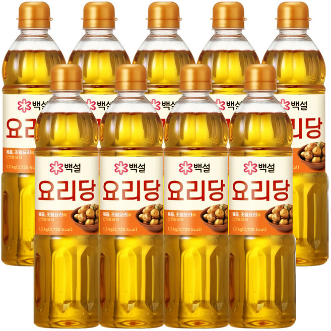 백설 요리당, 1.2kg, 9개