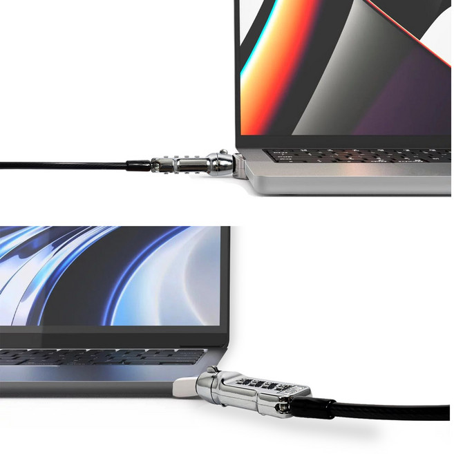 Apple Macbook pro air M1 M2 M3 잠금장치 열쇠 비밀번호 도난방지 케이블 락, 맥북프로 16 M1/M2/M3 열쇠, 1개