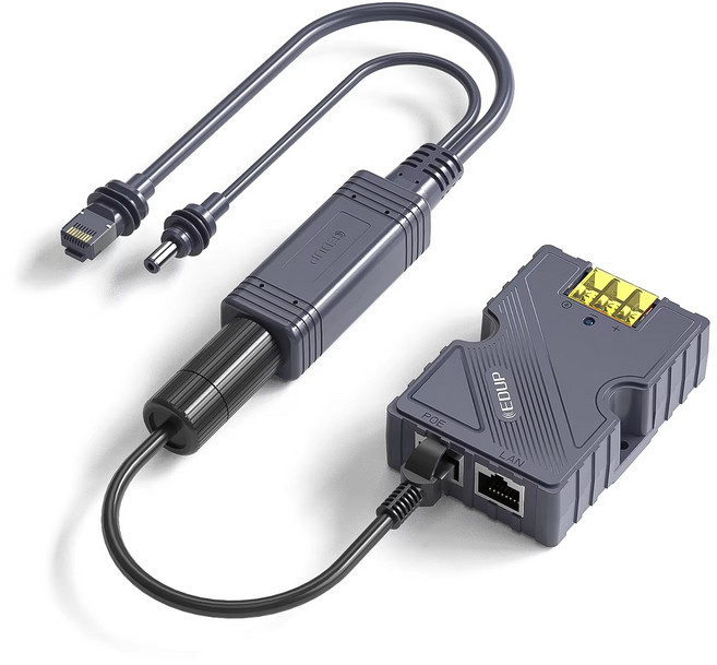 EDUP arlink ni 호환 150w GigE PoE 인젝터 스플리터 서지, 01 grn