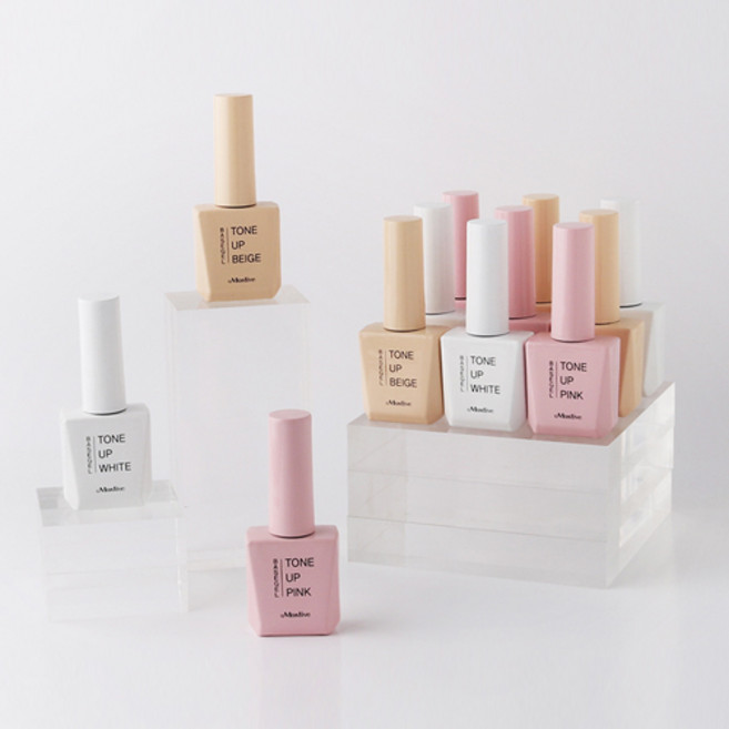 모스티브 젤폴리쉬 톤업 베이스젤 3종중, 톤업 베이지, 12ml, 1개