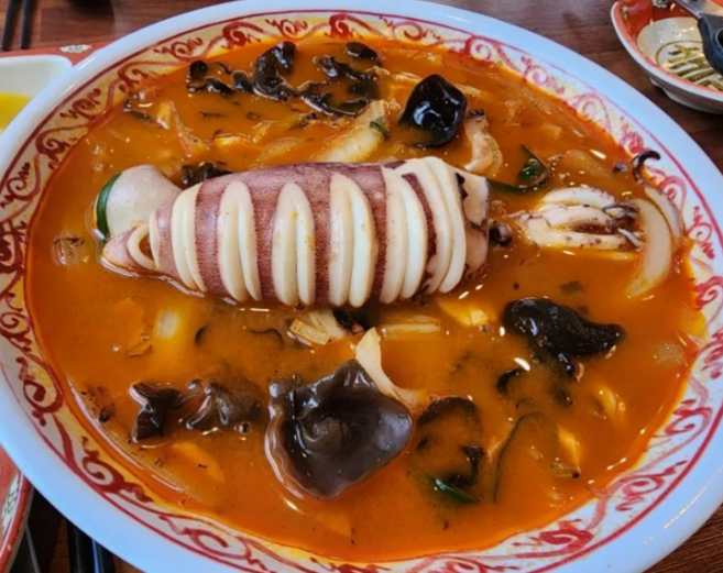 1+1 얼큰 짬뽕탕 오징어탕 총 1.4KG 혼술 이자카야 소주안주 야식 탕요리