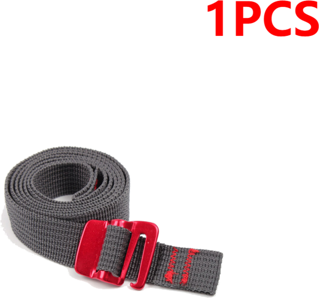 캠핑용고리장비다용도에어건 등산 버클 타이 다운 벨트 화물 스트랩 여행 배낭 나일론 테이프 로프 퀵릴리즈 후크 야외 하이킹 장력, 1개