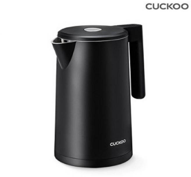 스테인리스 전기주전자 추천-블랙-24시간보온/온도조절 분유포트 커피포트 가정용 사무실 학교 선물세트, 필수선택, 쿠쿠 주전자 CK-C170TB 블랙