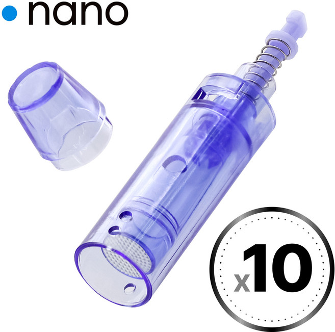 드네 디엔이샷 오토 MTS 카트리지 나노샷 10개입 홈케어 에스테틱 뷰티 디바이스, 1박스