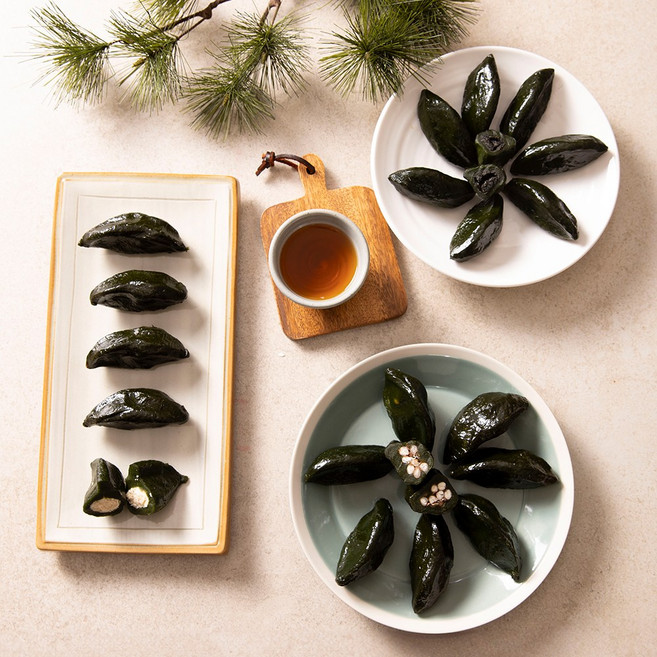 영광 다송 모싯잎 모시송편 통동부 간식대용 20개입, 1kg, 1개