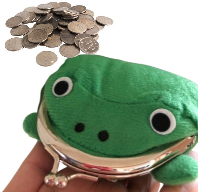 귀여운 개구리 동전지갑 카드지갑 나루토 애니굿즈 일본여행필수품