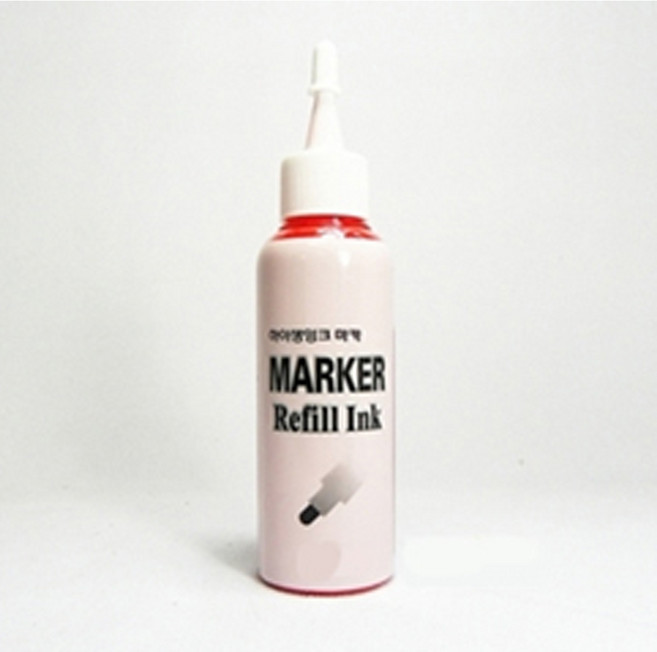 토탈오피스랜드 생잉크 보드마카 리필잉크, 1개, 리필잉크(빨강)