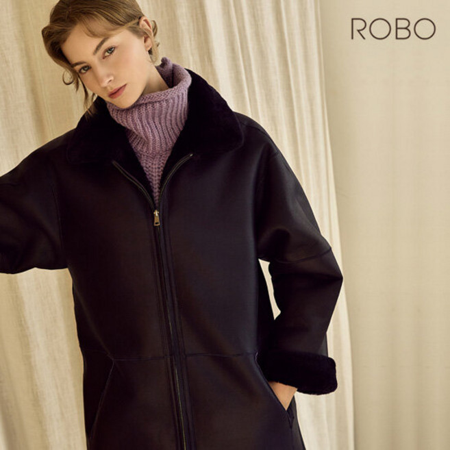 [론칭가 129만원→40만원↓]로보 ROBO 스페인 라도마 리버시블 무스탕