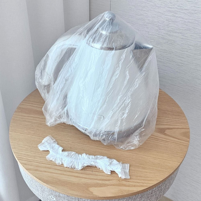 해피ZE699] 가전제품 고무줄 간편 방수 먼지커버 10매, 60x70cm 10개, 1개
