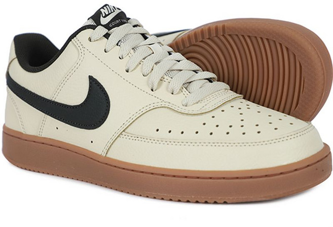 나이키 코트 비전 로우 베이지 블랙 남성 HV4506-200