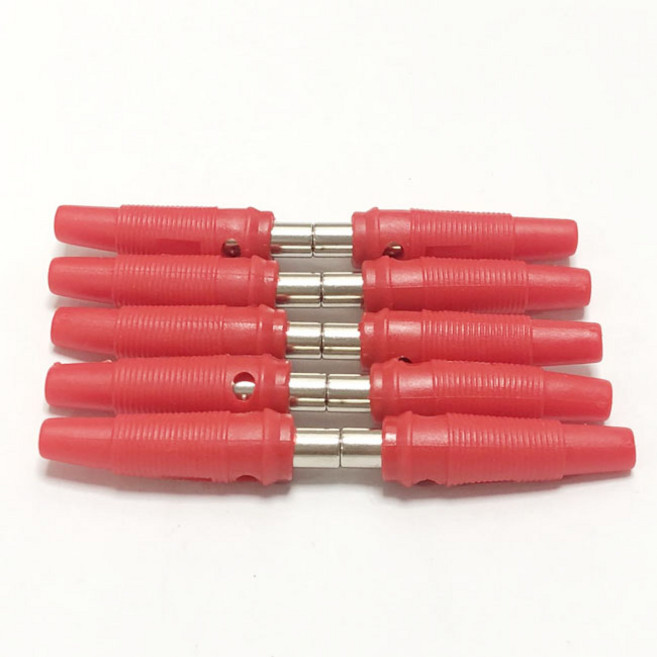 전기기능사 실기시험 제어반작업용 단자자석, 10개, 신형 레드