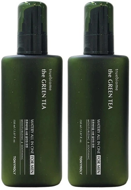 토니모리 그린티 트루바이옴 수분 올인원 포맨, 2개, 150ml - 쿠팡