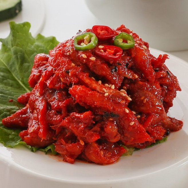 광천토굴젓갈수산 새콤달콤 속초 명태회 무침 500g 젓갈 반찬, 1개