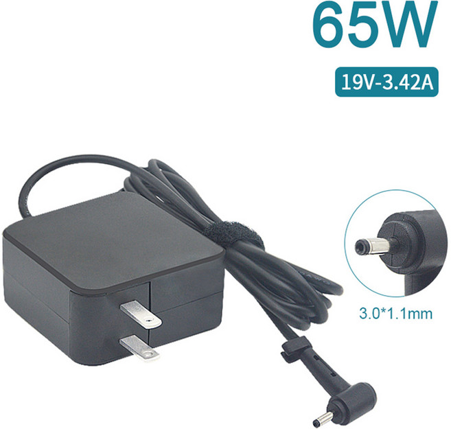 ASUS 華碩 筆電充電器 19V 3.42A 65W 3.0mm*1.1mm 變壓器, 1個