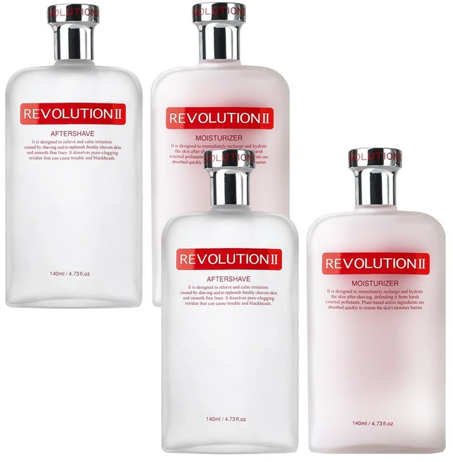 레볼루션II 남성화장품 스킨 140ml+로션 140ml, 스킨140mlx2p+로션140mlx2p, 2세트, 140ml - 쿠팡