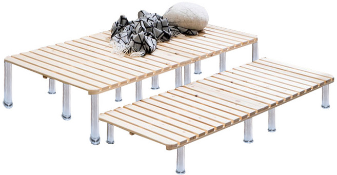 우드퍼니쳐 침대 깔판 매트리스 받침대 저상형 발통형 헤드 프레임, 일반깔판, 30cm스틸발24개