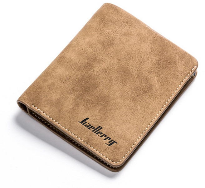 Baellerry 質感皮革男短夾