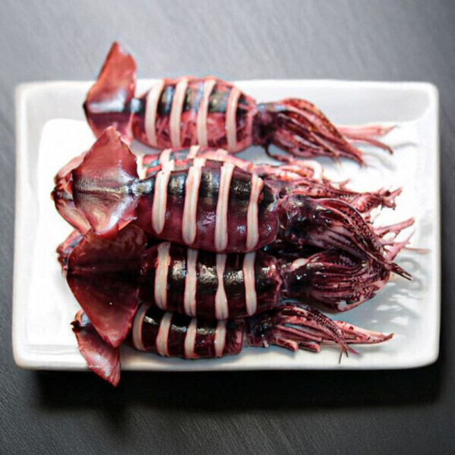 녹진한 통찜용 오징어 자연산, 1개, 1kg