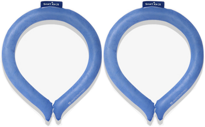 인콘트로 스마트 아이스 스포츠 넥밴드, 보라, 2개