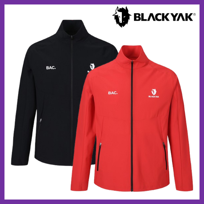 블랙야크 남성 챌린지 트리코트 셋업자켓 남성 봄 여름 트레이닝복