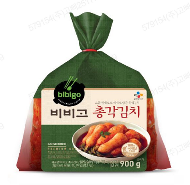 비비고 총각김치, 900g, 1개