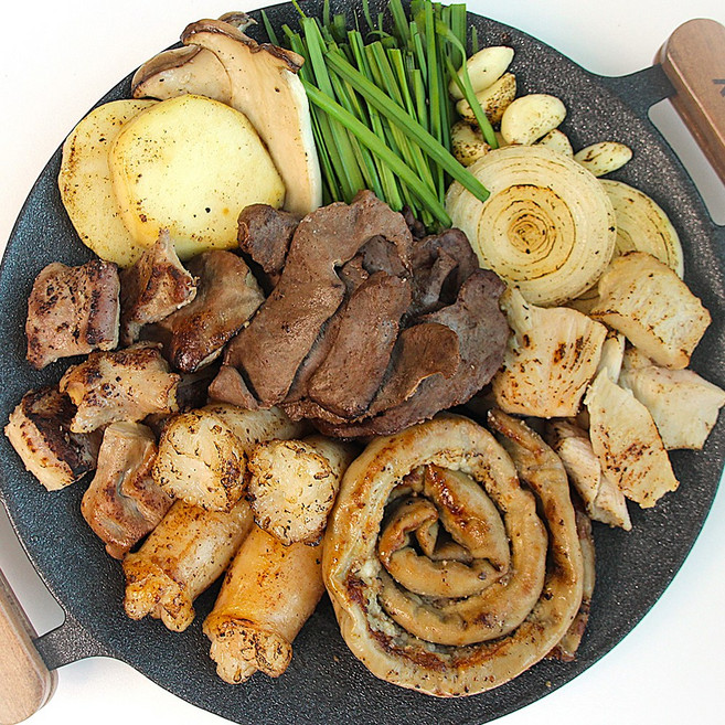 MY 소곱창모듬(곱창 대창 막창 염통), 1세트, 760g