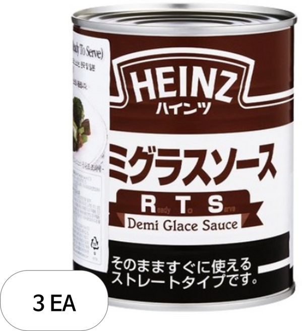 하인즈 데미그라스 RTS, 830g, 3개
