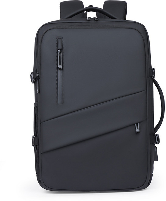 商務通勤多功能電腦雙肩包 17吋筆電適用 大容量分層收納 防潑水耐磨後背包