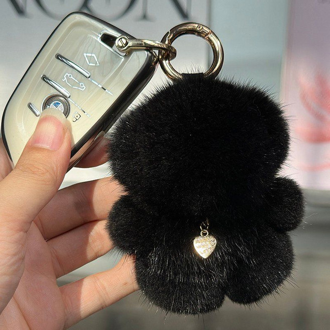 가방 펜던트 인형 귀여운 곰 열쇠고리 봉제인형 인형키링 검정키링 감성키링 신학기 선물