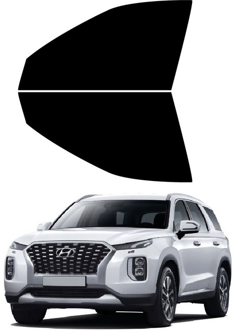 팰리세이드 전용 열차단 썬팅필름 1열 운전석 조수석 DIY 셀프 썬팅필름 IR20 5%, 팰리세이드LX2(2018-2024), IR20_5%(가장진한농도)