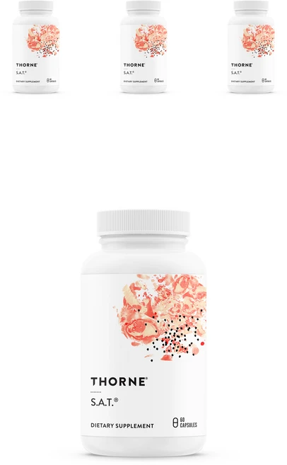 쏜리서치 S.A.T 캡슐, 60정, 4개 - 쿠팡