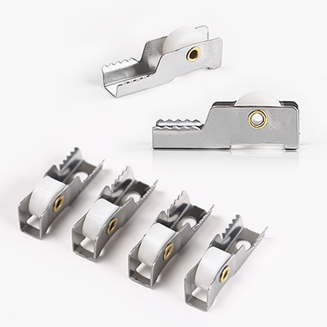 이지웨이건축자재협력사 방충망 부자재 하이 샷시 방충망롤러 교체 망바퀴 소 4개, 방충망로라 소형  [015168] 4개