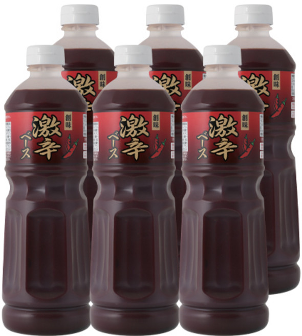 소미 매운맛베이스 격신 매운짬뽕 라멘 냉짬뽕 쭈꾸미 낙지 볶음 소스, 1.18kg, 6개