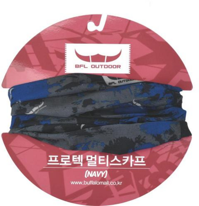 버팔로 멀티스카프 네이비, 1개