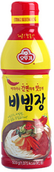 오뚜기 비빔장 500G (1BOX-15EA), 15개