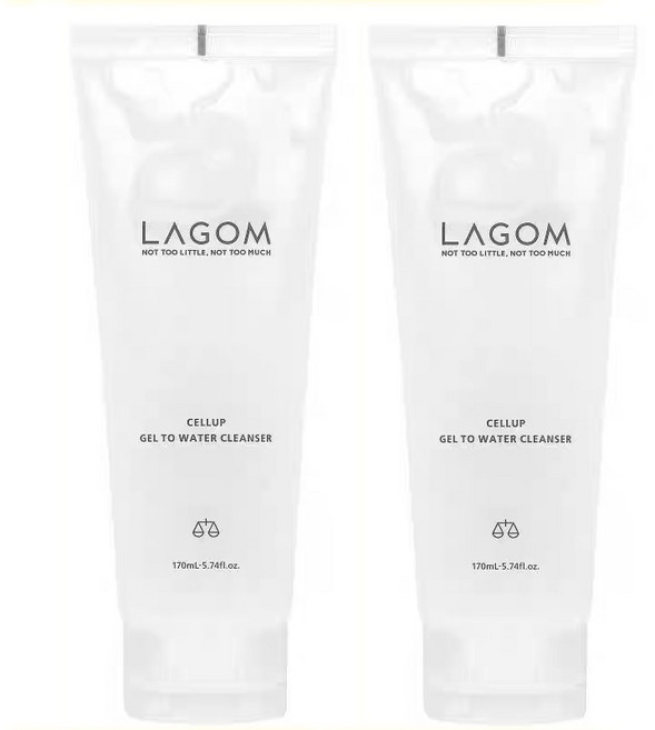 라곰 셀럽 젤 투 워터 클렌저, 170ml, 2개