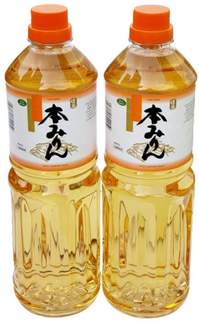 맛술의 끝판왕 혼미린( 요리주 요리술 미향 미린 진짜 미림 ), 2개, 1L