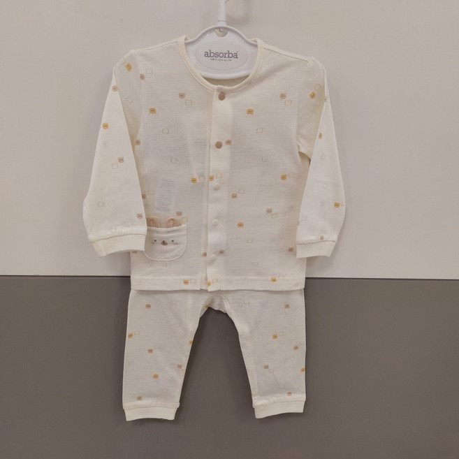 압소바 면좋은 오가닉 봄 실내복