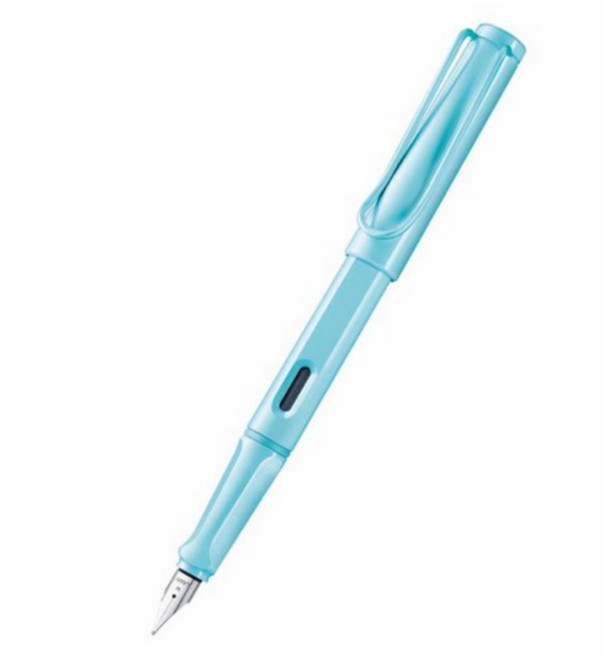 라미 사파리 만년필, 1개, 푸른 색