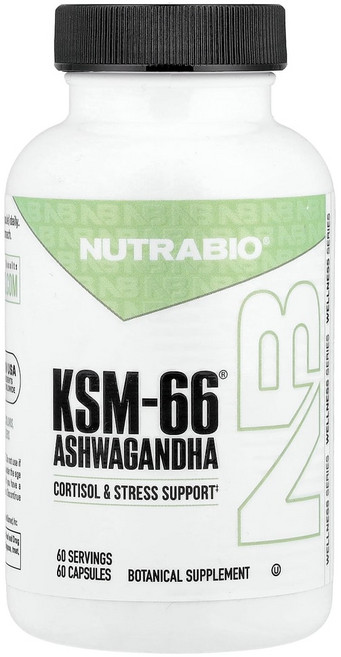 뉴트라바이오랩스 KSM-66 아슈와간다 600mg 캡슐 60정, 1개