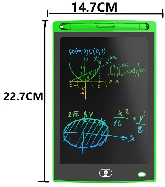 드로잉 태블릿 LCD 필기 보드 디자인용 그래픽 전자 노트북 매직, 02 5-Green