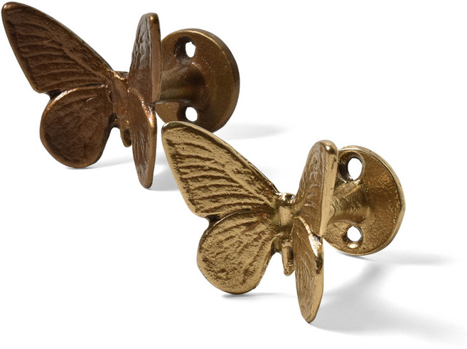 손잡이세상 황동주물 BK-01 옷걸이(가구손잡이), 1개, 엔틱