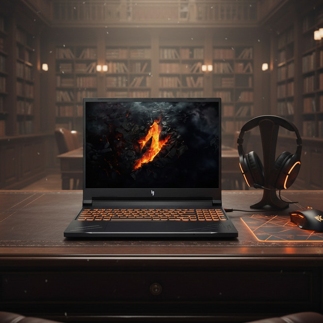 에이서 2025 니트로 V 16S AI 라이젠7 지포스 RTX 5060, ANV16S-41-R7TF, WIN11 Home, 32GB, 512GB, Black